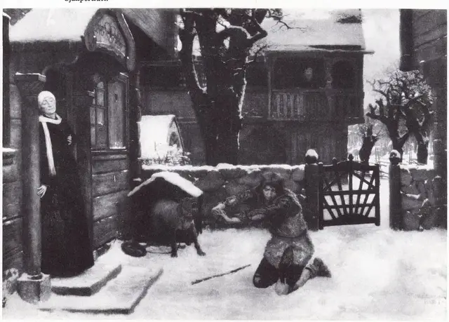 Illustration ur Oscar II och hans tid. En bokfilm (1936), sida 272