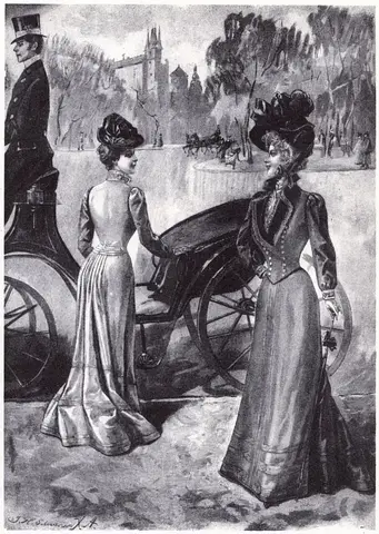 Illustration ur Oscar II och hans tid. En bokfilm (1936), sida 299