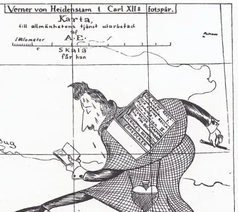 Illustration ur Oscar II och hans tid. En bokfilm (1936), sida 335