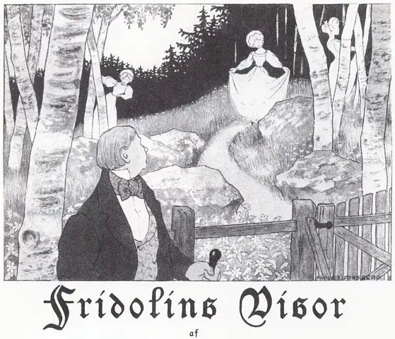 Illustration ur Oscar II och hans tid. En bokfilm (1936), sida 374