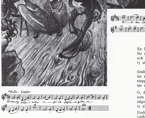 Illustration ur Oscar II och hans tid. En bokfilm (1936), sida 376
