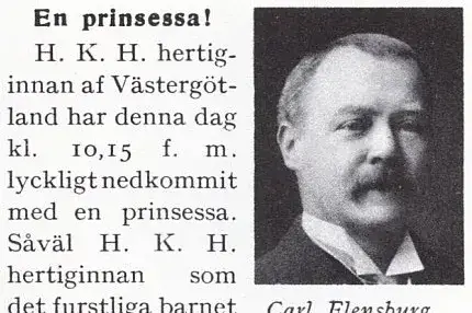 Illustration ur Oscar II och hans tid. En bokfilm (1936), sida 384