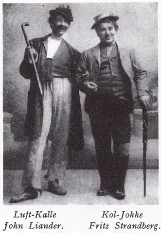 Illustration ur Oscar II och hans tid. En bokfilm (1936), sida 394