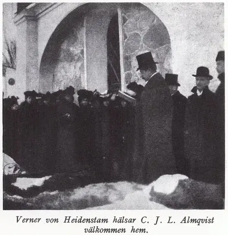 Illustration ur Oscar II och hans tid. En bokfilm (1936), sida 408