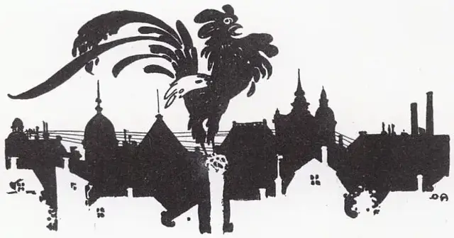 Illustration ur Oscar II och hans tid. En bokfilm (1936), sida 412