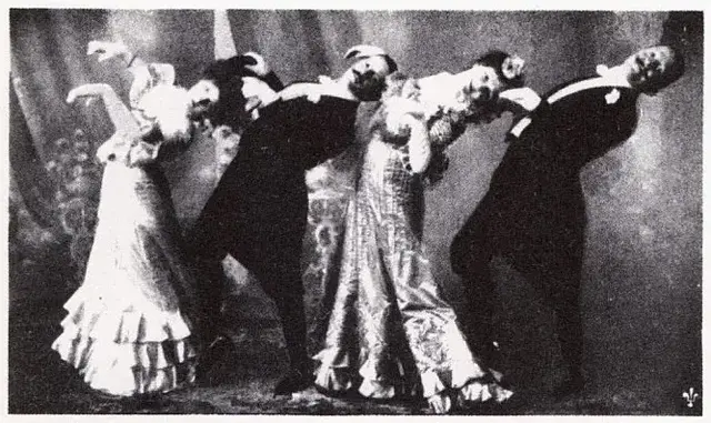 Illustration ur Oscar II och hans tid. En bokfilm (1936), sida 433