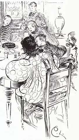 Illustration ur Oscar II och hans tid. En bokfilm (1936), sida 449
