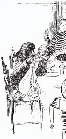 Illustration ur Oscar II och hans tid. En bokfilm (1936), sida 449