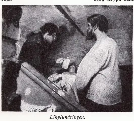 Illustration ur Oscar II och hans tid. En bokfilm (1936), sida 453