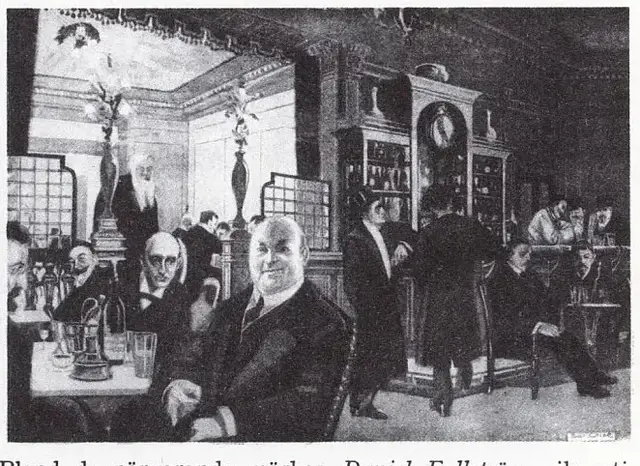 Illustration ur Oscar II och hans tid. En bokfilm (1936), sida 460