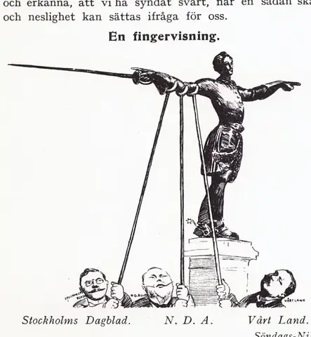 Illustration ur Oscar II och hans tid. En bokfilm (1936), sida 461