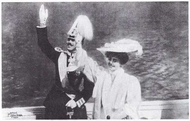 Illustration ur Oscar II och hans tid. En bokfilm (1936), sida 464