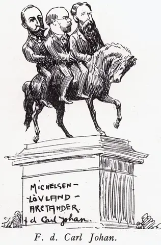 Illustration ur Oscar II och hans tid. En bokfilm (1936), sida 469