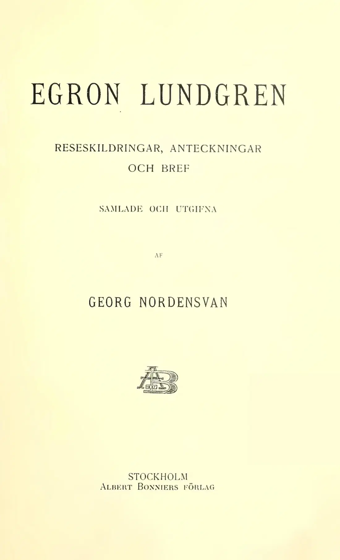 Originalsida iii