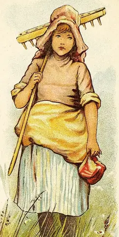 Illustration ur På ängen (1896), sida 13