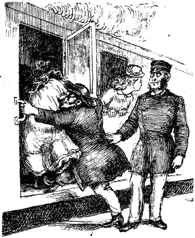 Illustration ur Marionetter (1876), sida 51