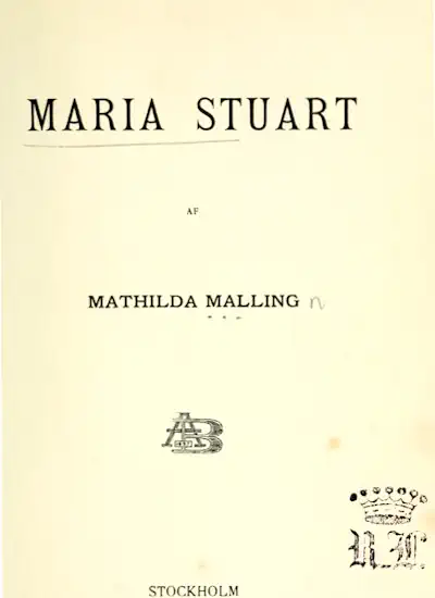 Maria Stuart omslag