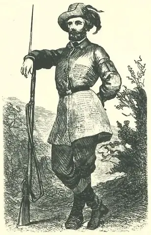 Illustration ur Med kungen för fosterlandet (1934), sida 6