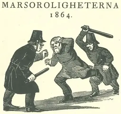 Illustration ur Med kungen för fosterlandet (1934), sida 10