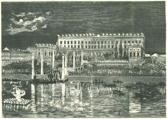 Illustration ur Med kungen för fosterlandet (1934), sida 31