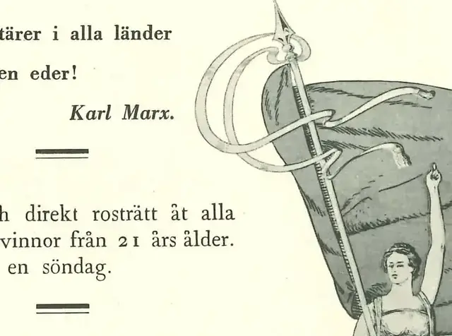 Illustration ur Med kungen för fosterlandet (1934), sida 38