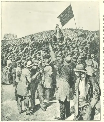 Illustration ur Med kungen för fosterlandet (1934), sida 39
