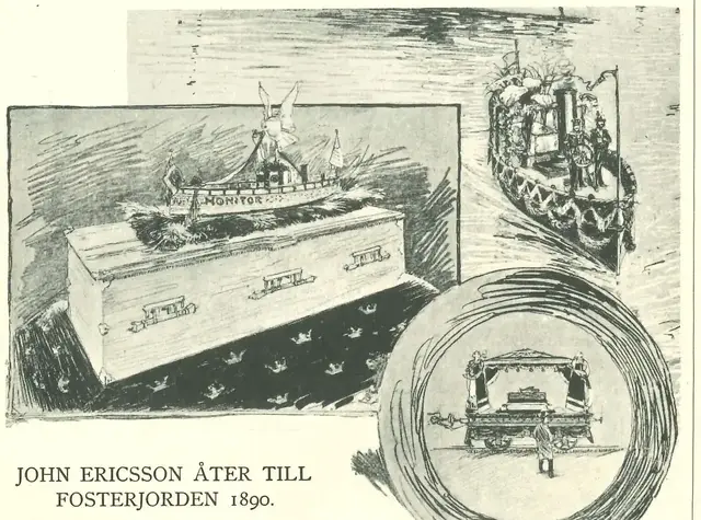 Illustration ur Med kungen för fosterlandet (1934), sida 43