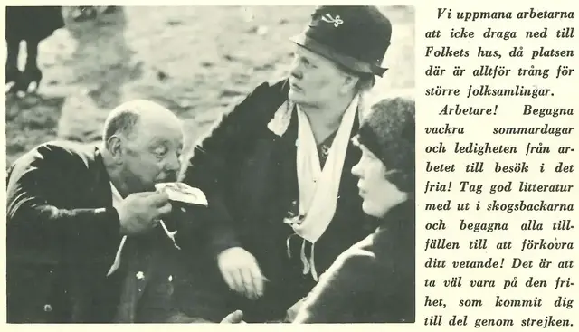 Illustration ur Med kungen för fosterlandet (1934), sida 64