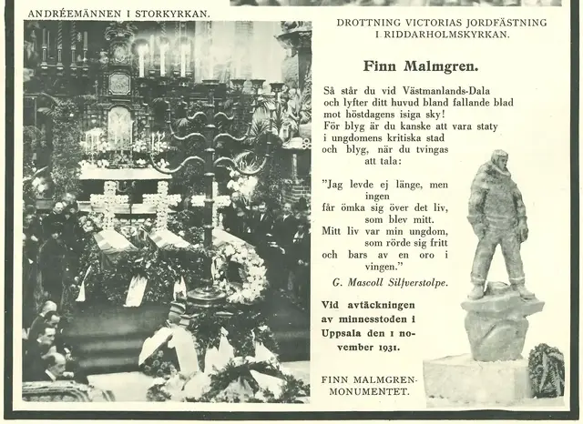 Illustration ur Med kungen för fosterlandet (1934), sida 92