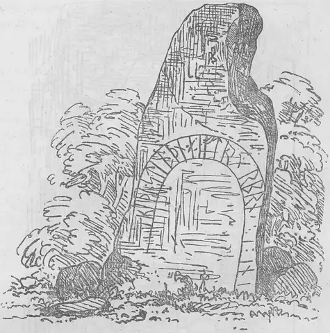 Illustration ur Nerikes gamla minnen (1868), sida 91