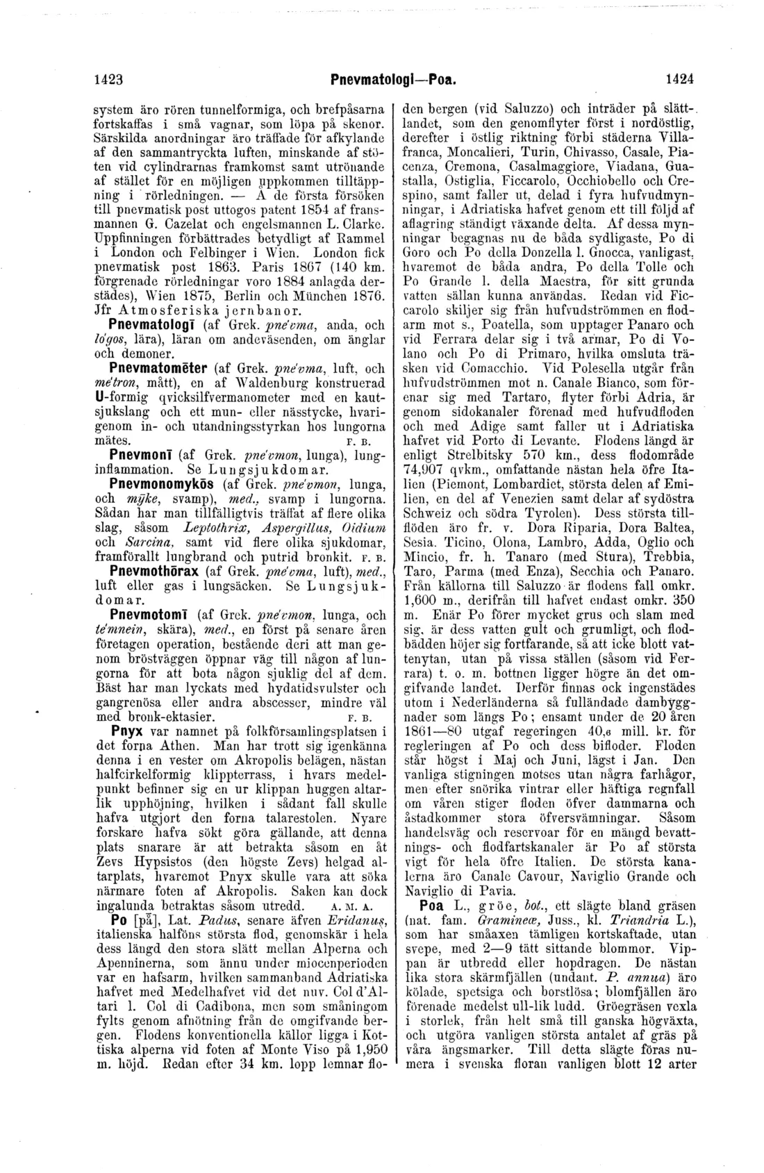 Originalsidan i band 12, spalt 1423