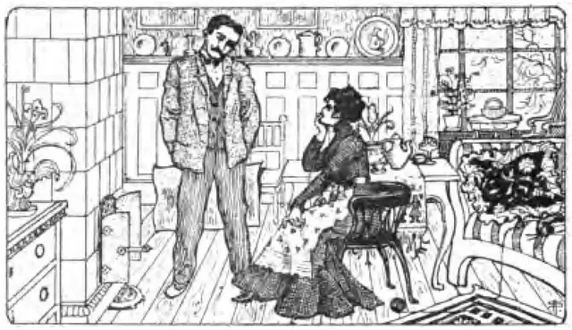 Illustration ur Nina (1903), sida 32