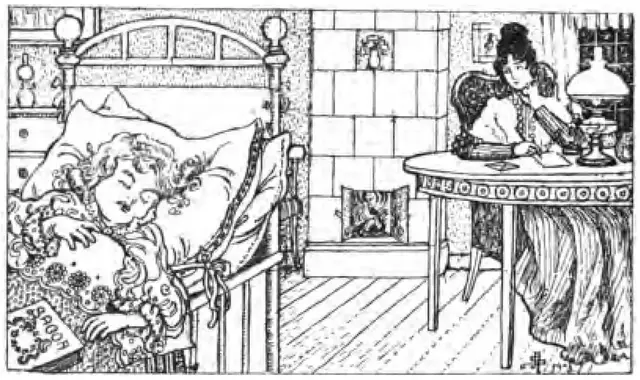 Illustration ur Nina (1903), sida 70