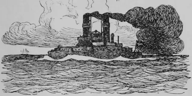 Illustration ur Ninas bröllopsresa (1908), sida 1