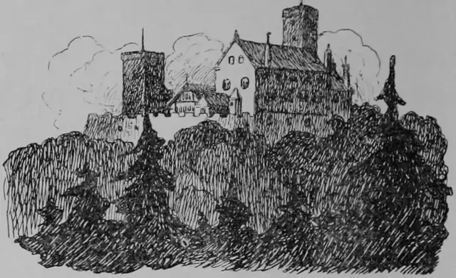 Illustration ur Ninas bröllopsresa (1908), sida 110