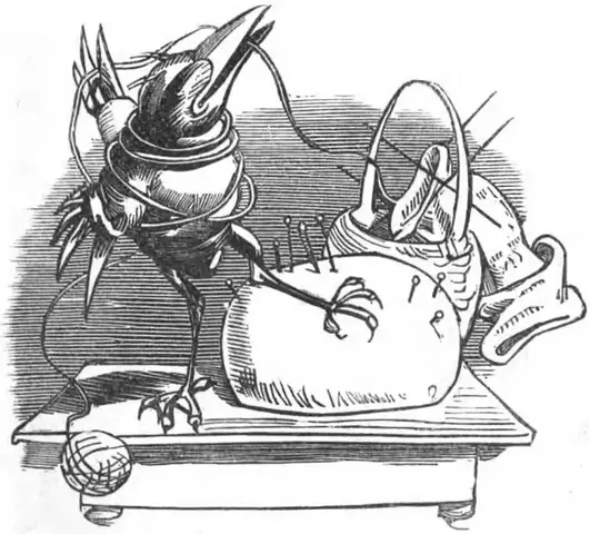 Illustration ur Nisse-kalender 1871 (1871), sida 61
