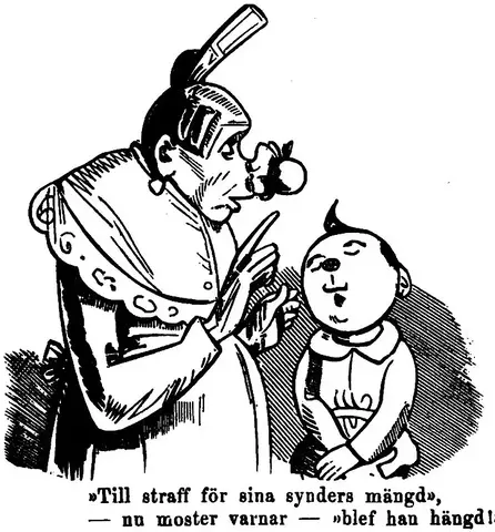 Illustration ur Nisse-kalender 1871 (1871), sida 62