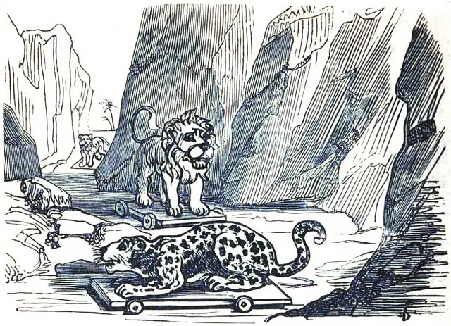 Illustration ur Nisse-kalender 1873 (1873), sida 90