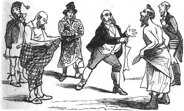 Illustration ur Nisse-kalender 1873 (1873), sida 93