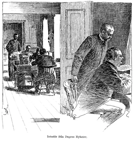 Illustration ur Nya Stockholm (1890), sida 416