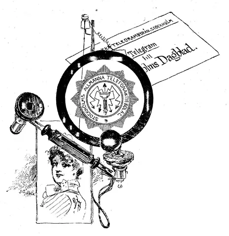 Illustration ur Nya Stockholm (1890), sida 442