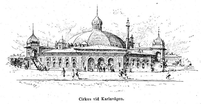 Illustration ur Nya Stockholm (1890), sida 740
