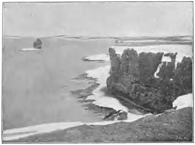 Illustration ur Om Skandinaviens geografiska utveckling efter istiden af Gerard de Geer (1896), sida 29