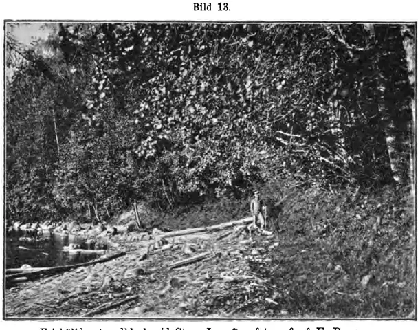 Illustration ur Om Skandinaviens geografiska utveckling efter istiden af Gerard de Geer (1896), sida 34