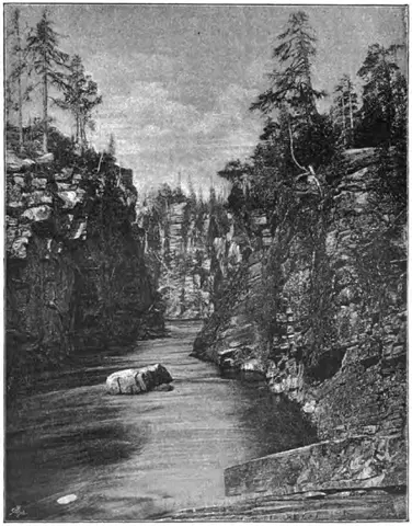 Illustration ur Om Skandinaviens geografiska utveckling efter istiden af Gerard de Geer (1896), sida 39