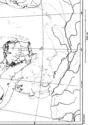 Illustration ur Om Skandinaviens geografiska utveckling efter istiden af Gerard de Geer (1896), sida 174