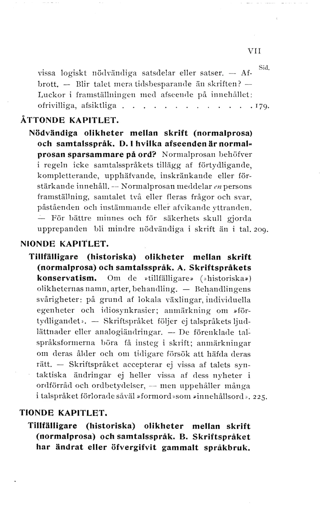 Originalsida vii