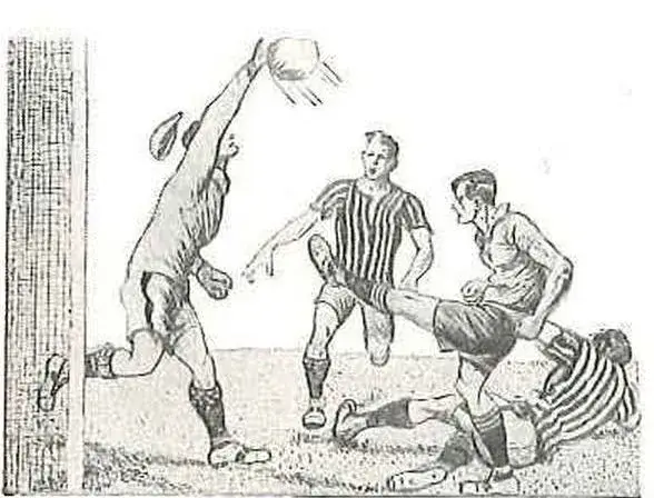 Illustration ur OS 1912 (1912), sida 17