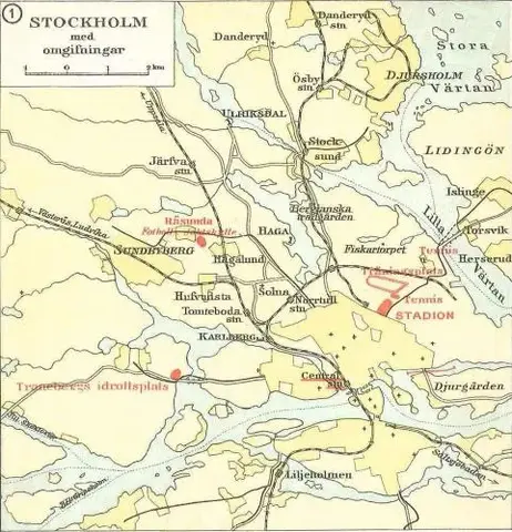 Illustration ur OS 1912 (1912), sida 25