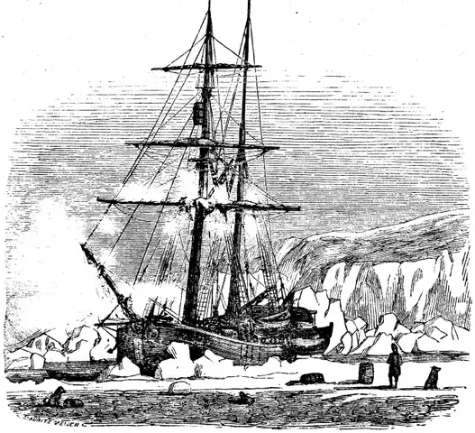 Illustration ur Spetsbergen 1861 (1865), sida 158